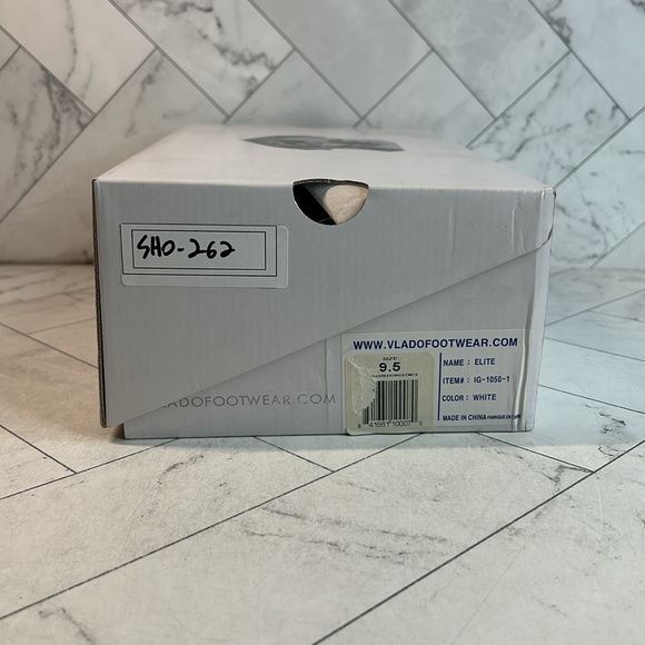 NWOT Vlado Footwear Mens Elite White Slip-On Loafer Shoe Size 9.5M - Picture 12 of 12